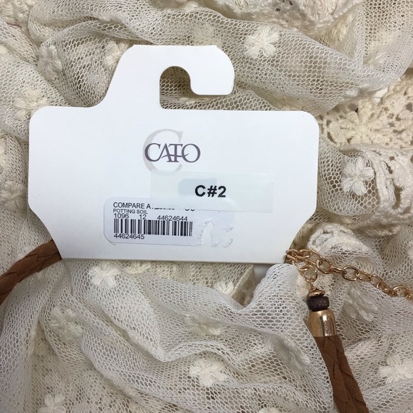 Est 1946 Potting Soil Brown Boho Wood Bead Choker Statement Necklace #C2 - Picture 7 of 7